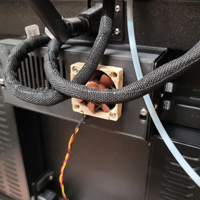 Nắp Hộp Buddy Prusa XL Có Lỗ Thông Hơi và Giá Gắn Quạt