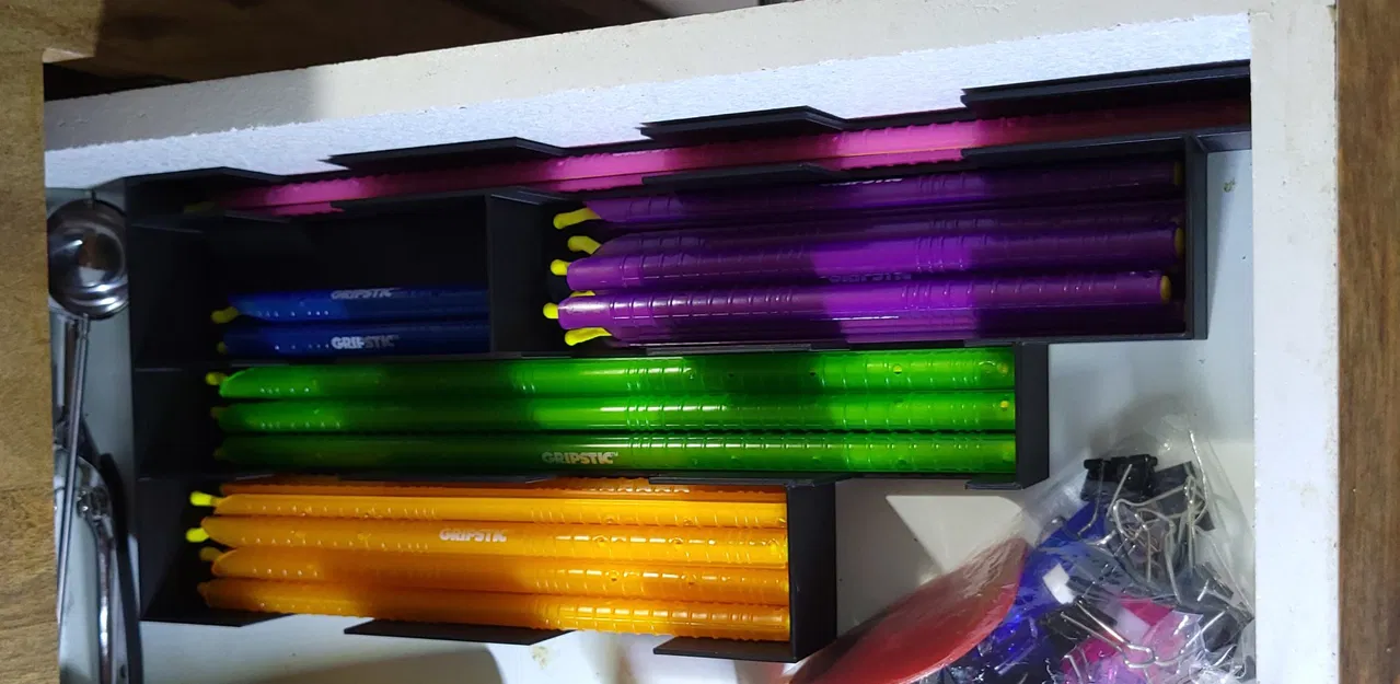 Hộp đựng đồ bịt miệng túi GRIPSTIC cho ngăn kéo bếp - Image 1