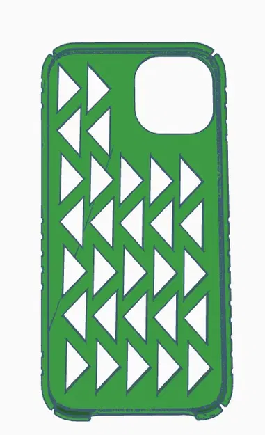 Ốp lưng iPhone 13 có họa tiết tam giác - Image 2