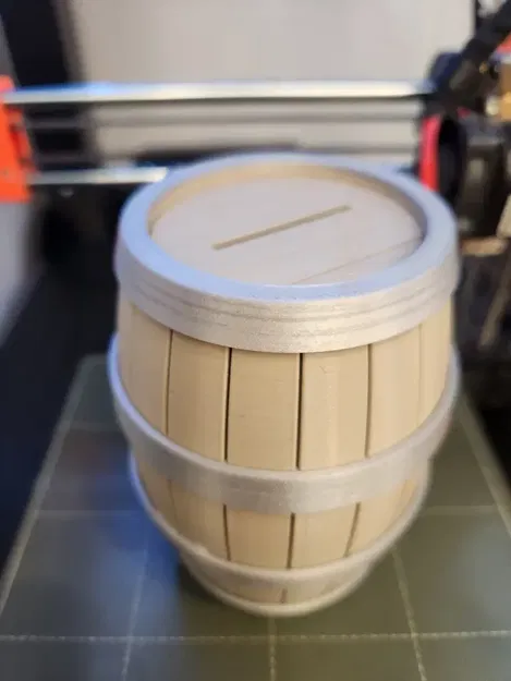 Thùng Tiền Xu Mở Xoay Đơn Giản - Image 3