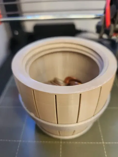 Thùng Tiền Xu Mở Xoay Đơn Giản - Image 5