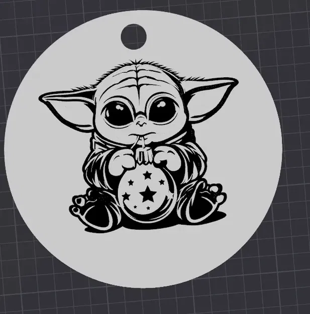 Trang trí Grogu - Image 1