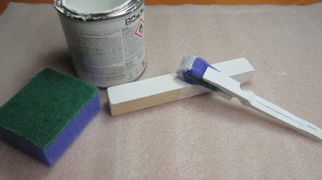 Tự làm Cọ vẽ từ Miếng bọt biển Nhà bếp bằng In 3D - Image 1