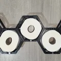 Giá đỡ giấy vệ sinh hình lục giác gắn tường Modun - Thumbnail 1