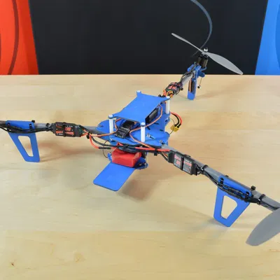Bộ phận xoay đuôi Tricopter Maker Hangar