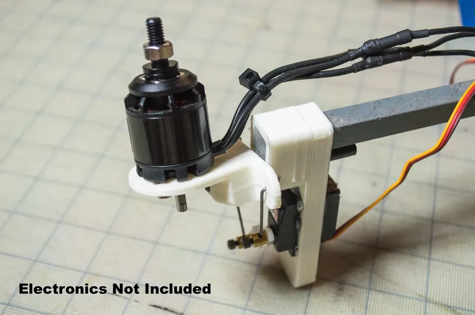 Bộ phận xoay đuôi Tricopter Maker Hangar - Image 2