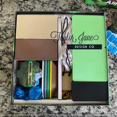 Life of the Amazonia Playable Board Game Insert