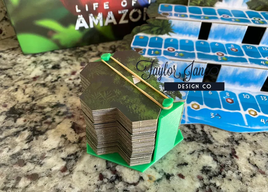 Life of the Amazonia Playable Board Game Insert - Image 3