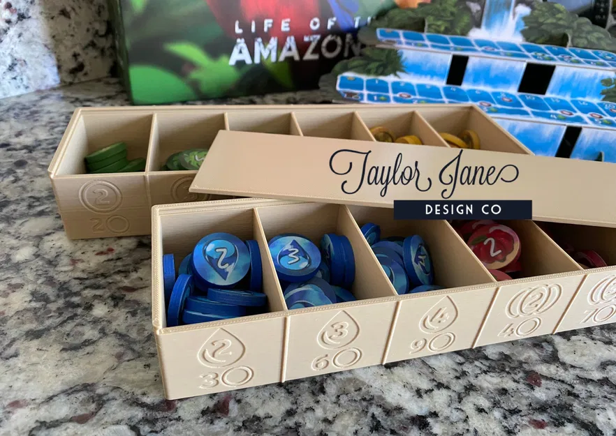 Life of the Amazonia Playable Board Game Insert - Image 7