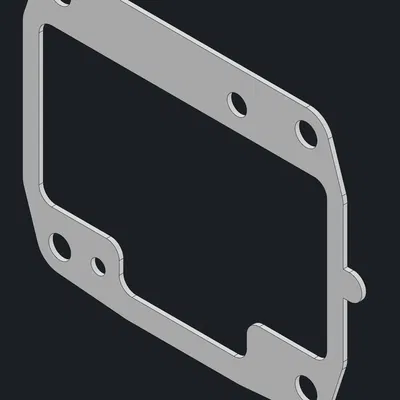 Enticer 340 TPU Carburetor Gasket (Rectangular Bowl)