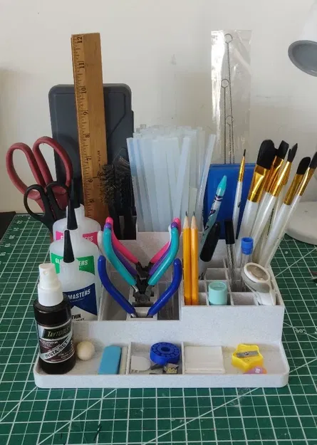 Desk Organizer Art and 3D Printing - Image 1