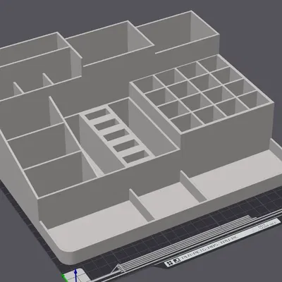 Desk Organizer Art and 3D Printing