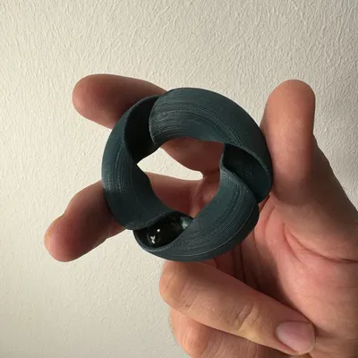 Mô Hình Fidget Bánh Donut Xoắn Ốc