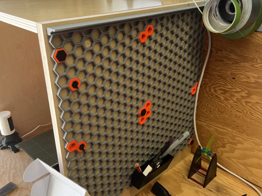 Giá đỡ đèn LED cho Tường Tổ Ong - Image 3