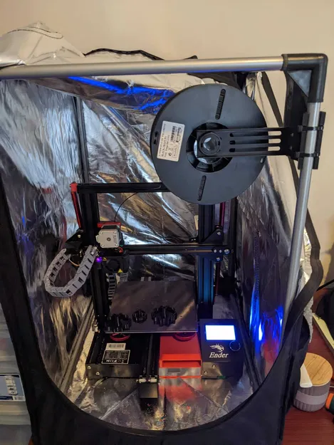 Creality Ender 3 Enclosure Filament Holder - Image 3