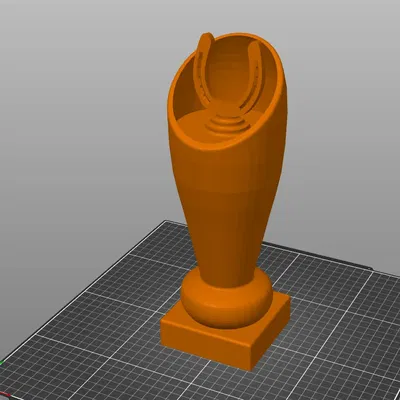 Cúp Cưỡi Ngựa Đơn Giản