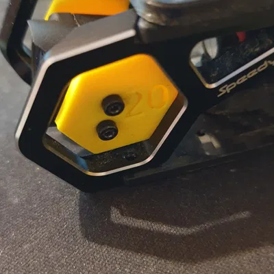 Gá Camera DJI O3 Cho Speedybee Master5 V2 Nghiêng Sẵn