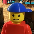 Nón Lưỡi Trai (V3) Cho Mô Hình Mega Lego Kiểu Minifigure (Tỷ lệ 10:1) - Thumbnail 2