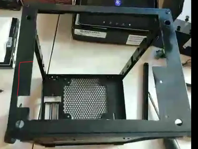 Mặt trước quạt 200mm kèm cổng IO và nút nguồn cho Fractal Node 304 - Image 5