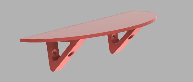 Kệ / Regal Treo Tường Đơn Giản - Image 3