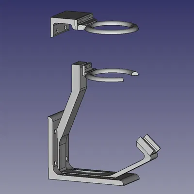 Giá đỡ súng phun sơn / Spray gun holder