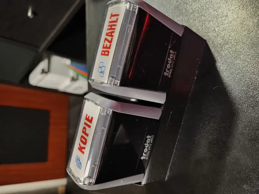 Giá Đỡ Con Dấu Cho 2 Con Dấu Trodat Printy 4912 - Image 1