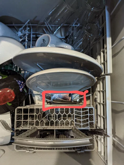 Fisher and Paykel Dishwasher plate rack holder - Image 4