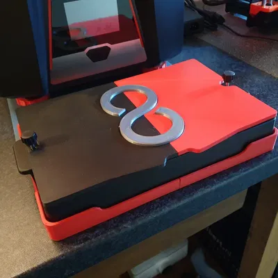 Nắp che khay nhựa Elegoo Saturn 2/3 (chỉnh sửa cho vừa mk3s)