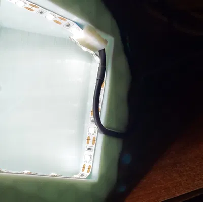 Làng Mùa Đông Có Lỗ Luồn Dây LED