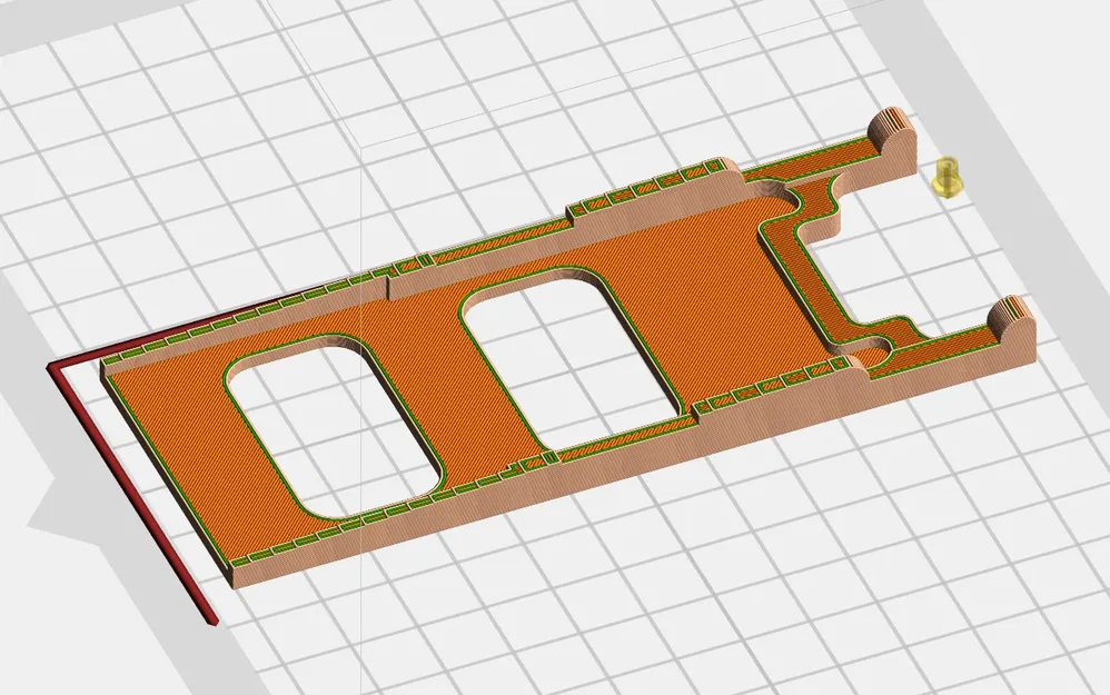 T-rex 600 Battery Mount - Image 1