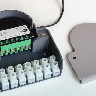 Vỏ Hộp Cho Fibaro Dimmer và Đế Đấu Dây