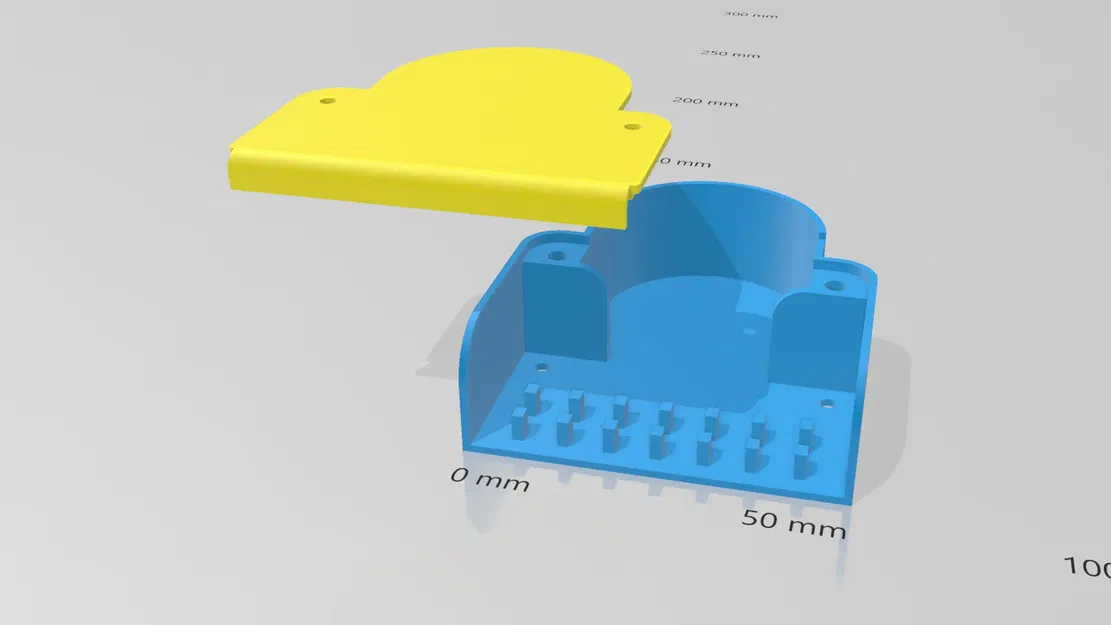 Vỏ Hộp Cho Fibaro Dimmer và Đế Đấu Dây - Image 3