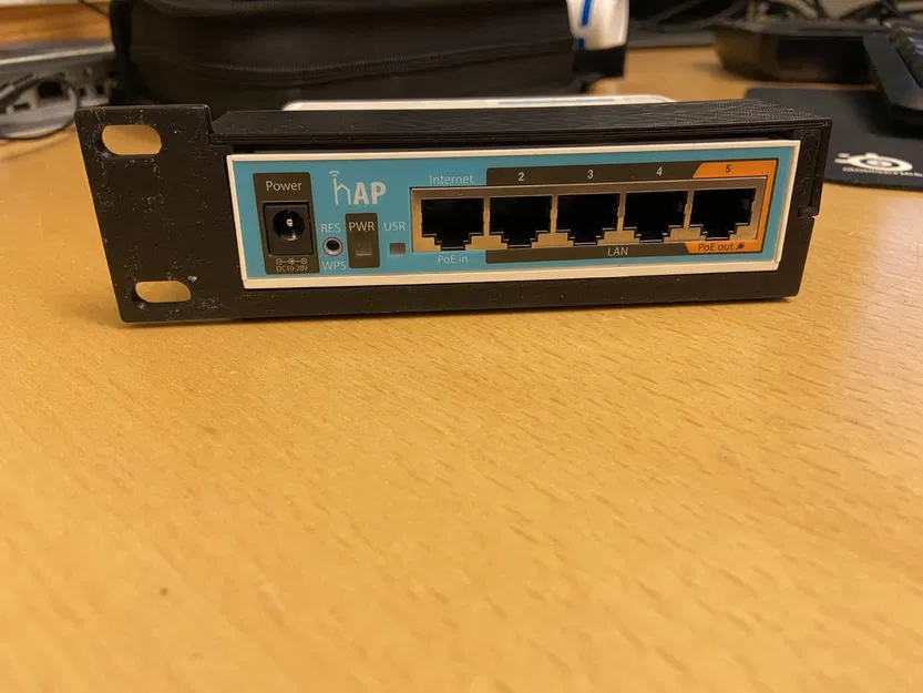 Khung Gắn Rack Mikrotik hEX/hAP - Image 1