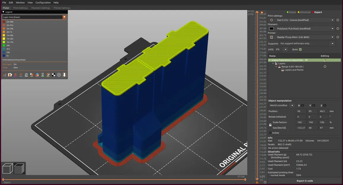Hộp Treo Đựng Cọ Sáp & Đồ Dùng - Image 2