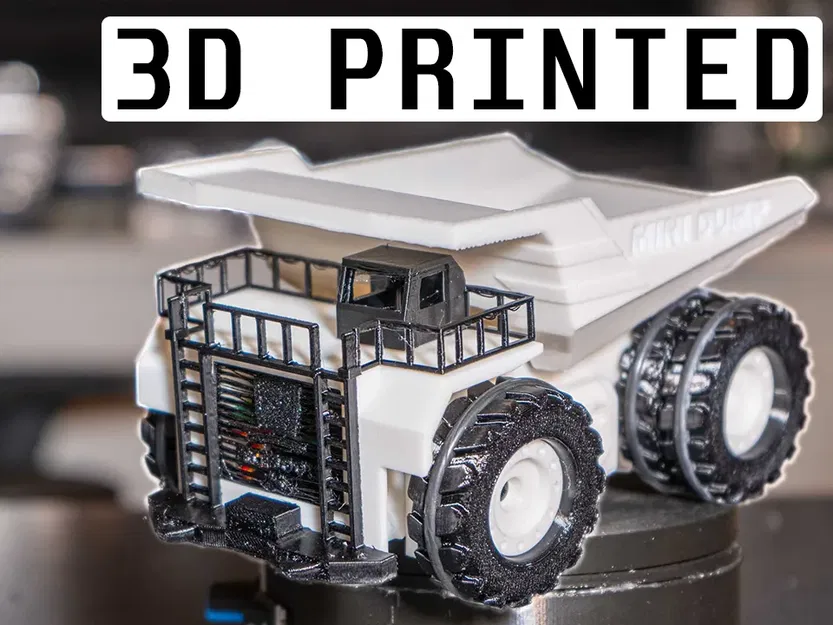 Xe ben RC Tự Chế Bằng In 3D - Image 1