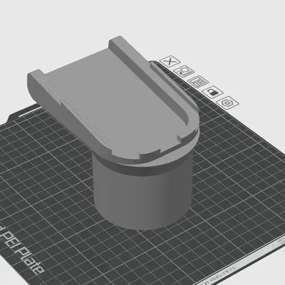 Giá Đỡ Điện Thoại Cho Hộc Cốc Xe Hơi - Có Sạc Qi CHOETECH