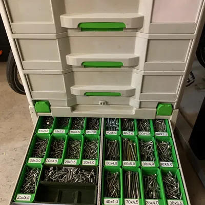 Gridfinity cho Festool Sortainer Sort 6