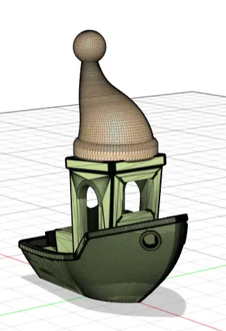 Thuyền Benchy Giáng Sinh 3D - Image 1