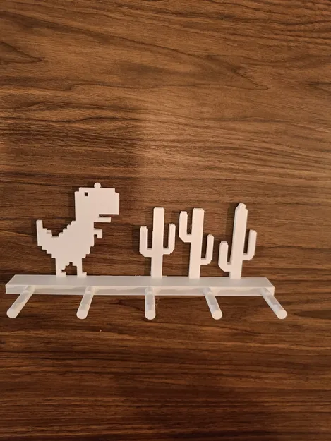 Móc Khóa Khủng Long T-Rex Google Offline - Image 1