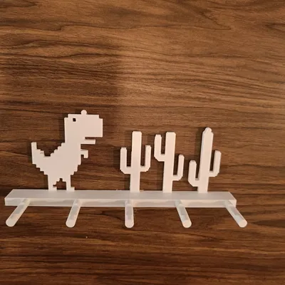 Móc Khóa Khủng Long T-Rex Google Offline