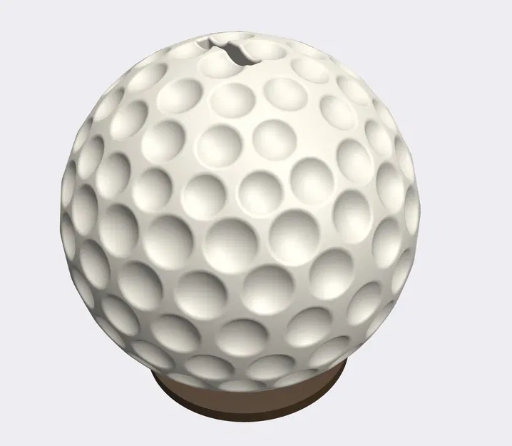 Golf Ball Piggy Bank - Image 1