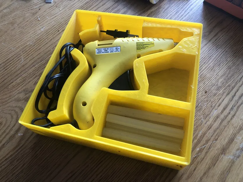 Gridfinity storage for Stanley 40W glue gun - Image 1