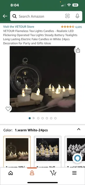 Đèn Trà Cây Thông Noel - Phiên Bản Cao - Image 3