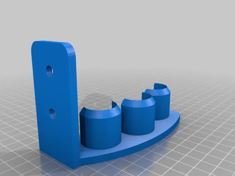 Giá đỡ cuộn băng dính dùng ống nhựa PVC 1/2 inch - Image 2