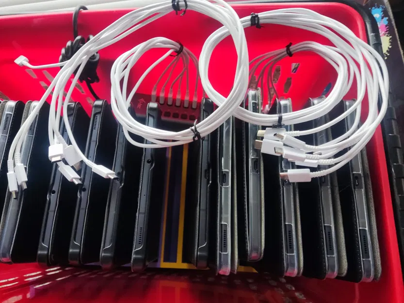 Giá Đỡ 14 Máy Tính Bảng - Tablet Holder 14 Pcs - Image 2