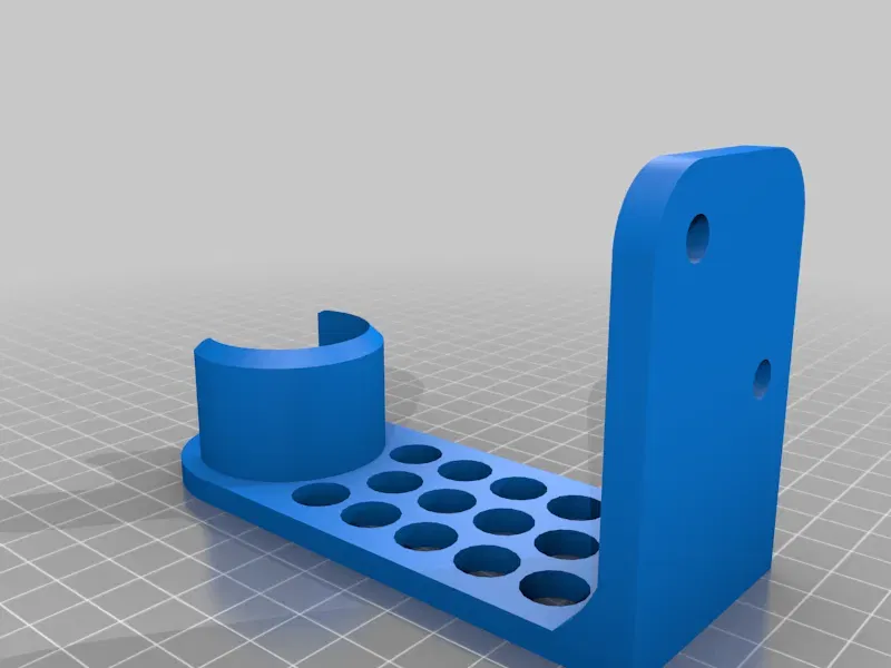 Giá Treo Khăn Giấy Cho Ống PVC 1 inch - Khoảng Cách Lỗ Pegboard - Image 2