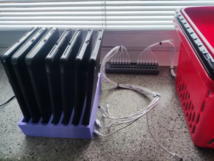 Giá Đỡ 14 Máy Tính Bảng - Tablet Holder 14 Pcs - Image 4