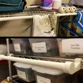 Wire Shelf Rod Brackets for Half Inch PVC Pipe - Thumbnail 1