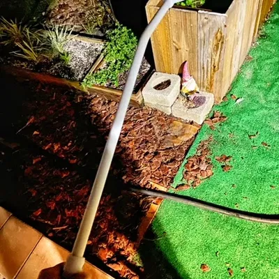 Garden Hose Watering Wand using PVC pipe