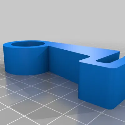 Wire Shelf Rod Brackets for Half Inch PVC Pipe